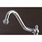 Kingston Brass KS3271PKLBS Duchess Bridge Kitchen Faucet W/ Brass Sprayer, Chrome KS3271PKLBS - alternate 3